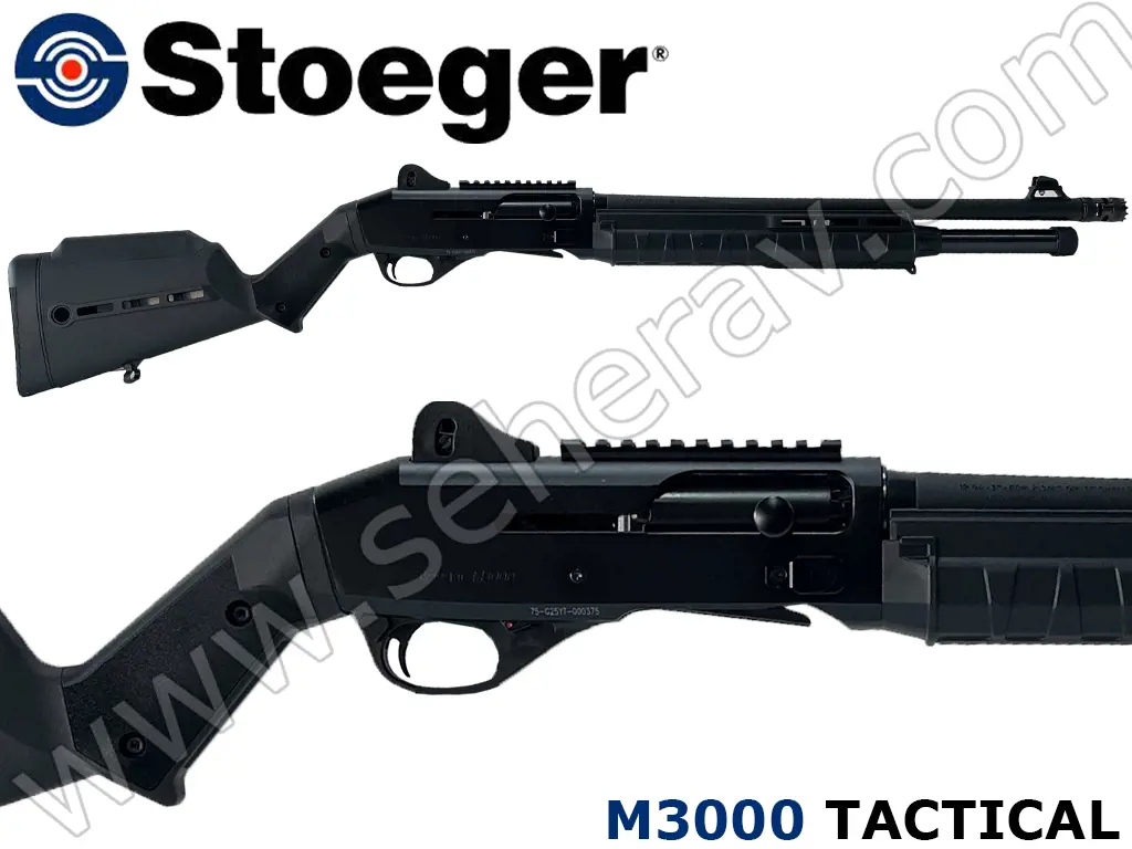 STOEGER M3000 SENTETİK TACTICAL 12 KALİBRE YARI OTOMATİK AV TÜFEĞİ