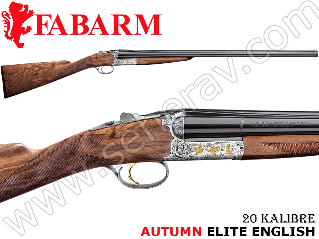 FABARM AUTUMN ELITE ENGLISH 20 KALİBRE ÇİFTE KIRMA AV TÜFEĞİ