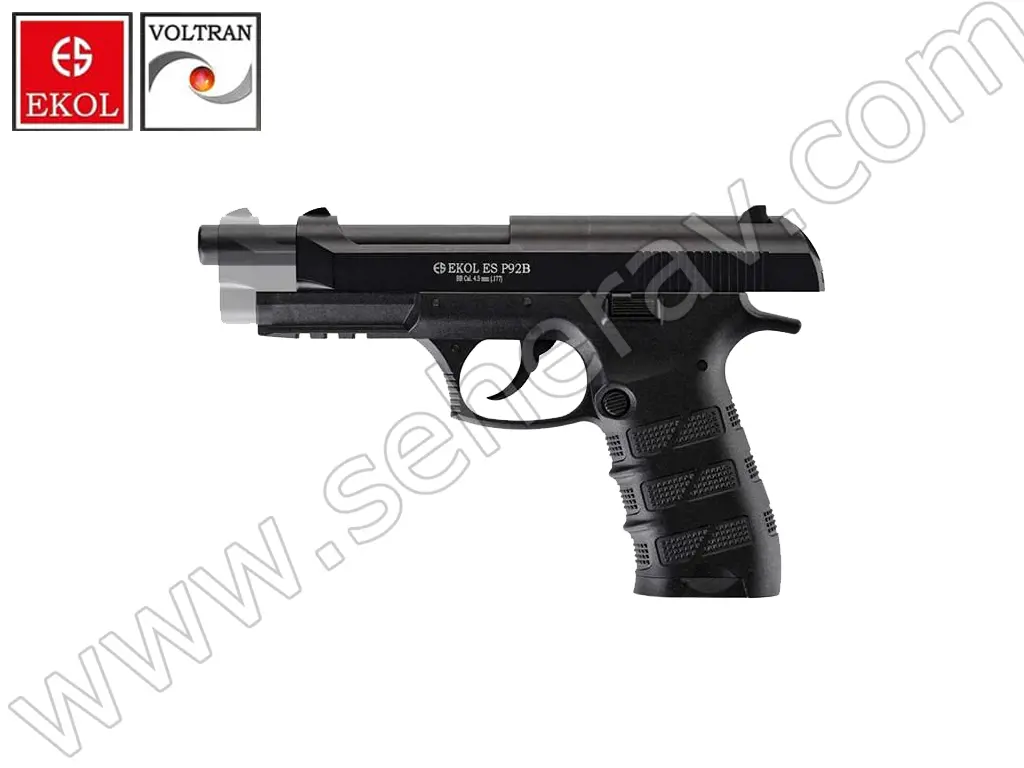 EKOL S P92 B POLİMER SİYAH BLOWBACK HAVALI TABANCA 