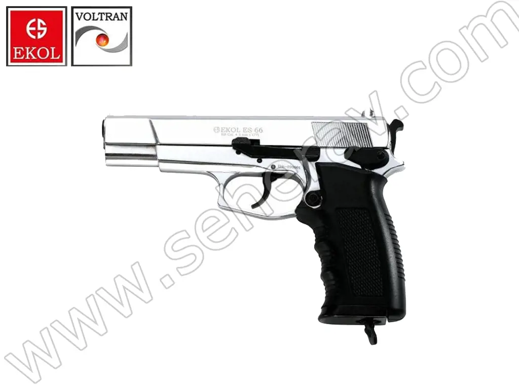 EKOL S P66 POLIMER PARLAK BEYAZ HAVALI TABANCA