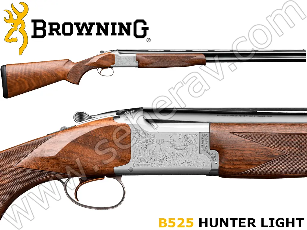 BROWNING B525 HUNTER LIGHT 12 KALİBRE SÜPERPOZE AV TÜFEĞİ