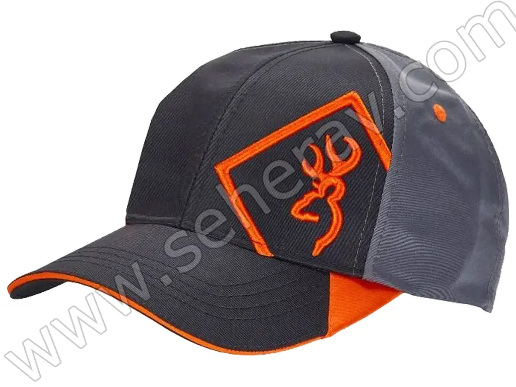 BROWNING HELİOS TURUNCU SİYAH ŞAPKA