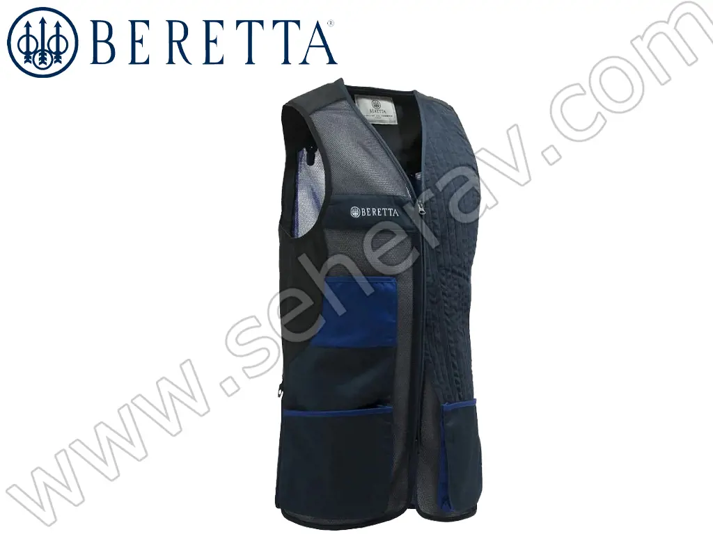 BERETTA UNİFORM PRO 20.20 SOL EL MAVİ ATIŞ YELEĞİ