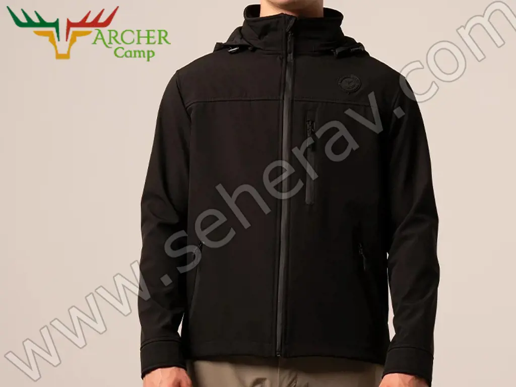 ARCHER CAMP İDA SOFTSHELL KAPŞONLU HAKİ CEKET