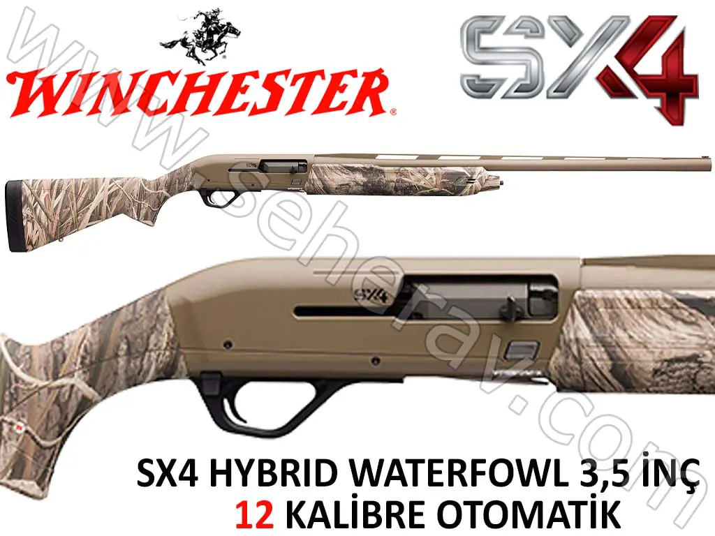 WINCHESTER SX4 HYBRID WATERFOWL 3,5 İNÇ 12 KALİBRE YARI OTOMATİK AV TÜFEĞİ