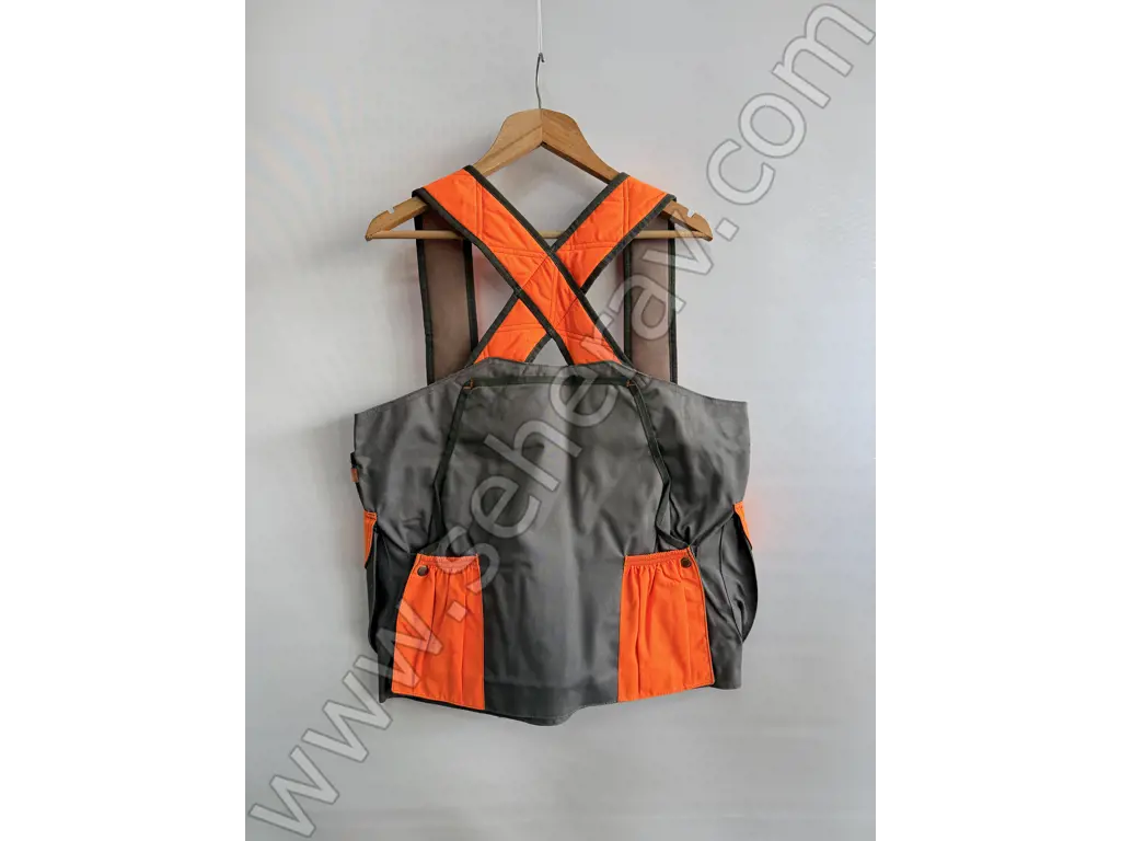 DARGO ASKILI TURUNCU HAKİ AVCI YELEĞİ