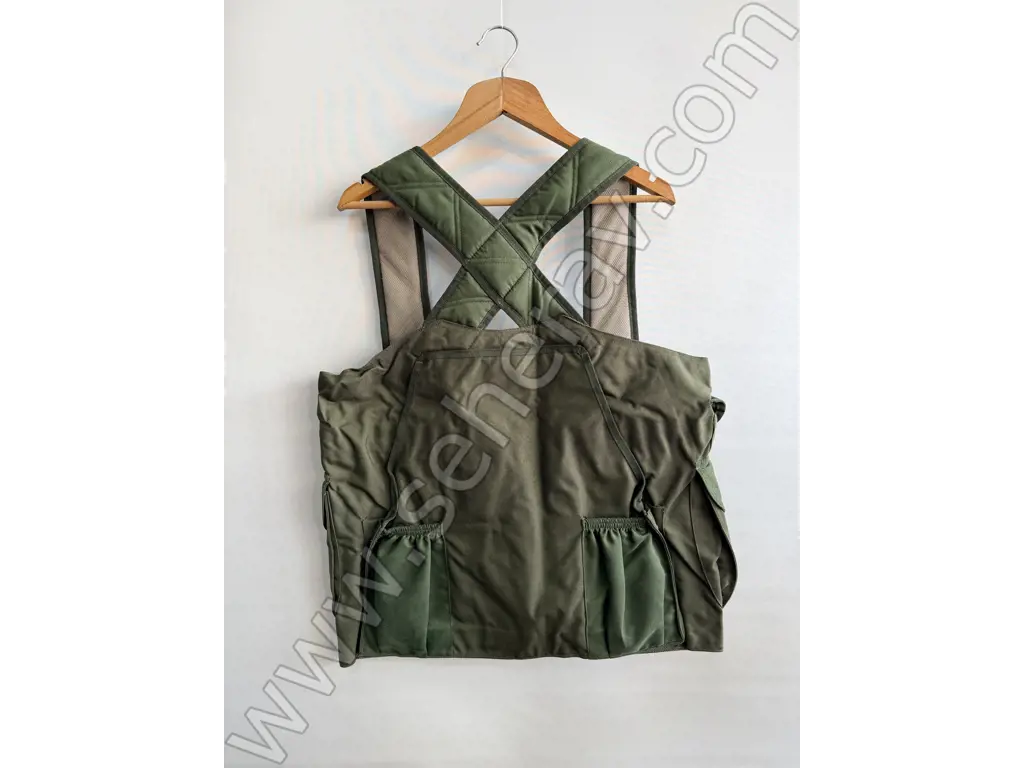 DARGO ASKILI NUBUK HAKİ AVCI YELEĞİ