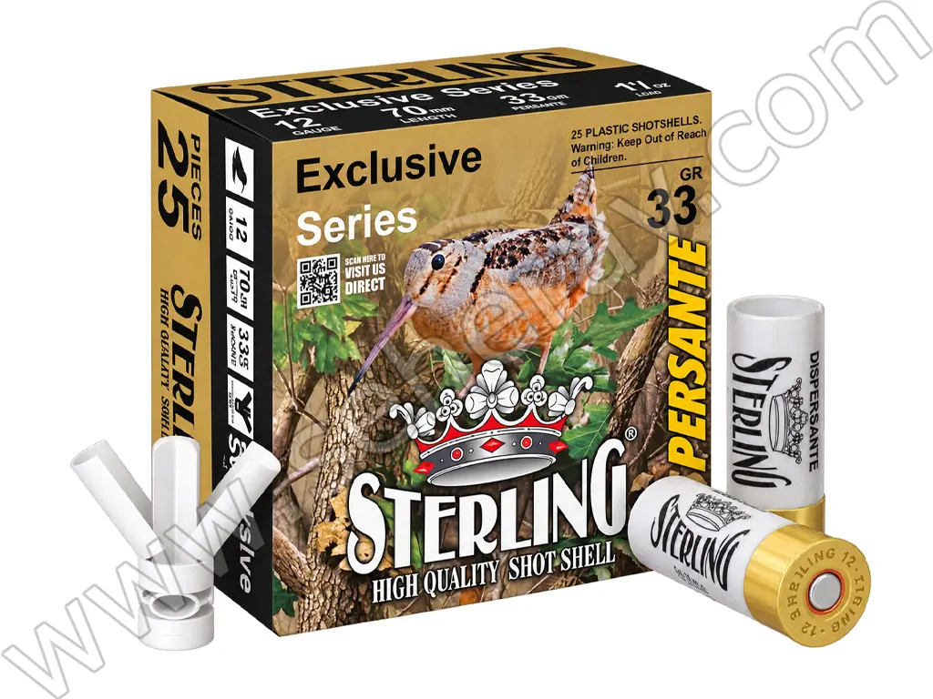 STERLİNG 33 GR DİSPERSANTE 12 KALİBRE AV FİŞEĞİ