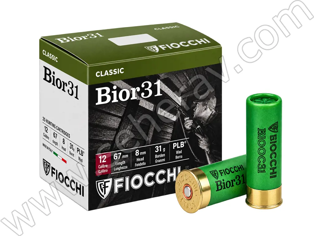 FIOCCHI 31 GR BİOR 12 KALİBRE AV FİŞEĞİ