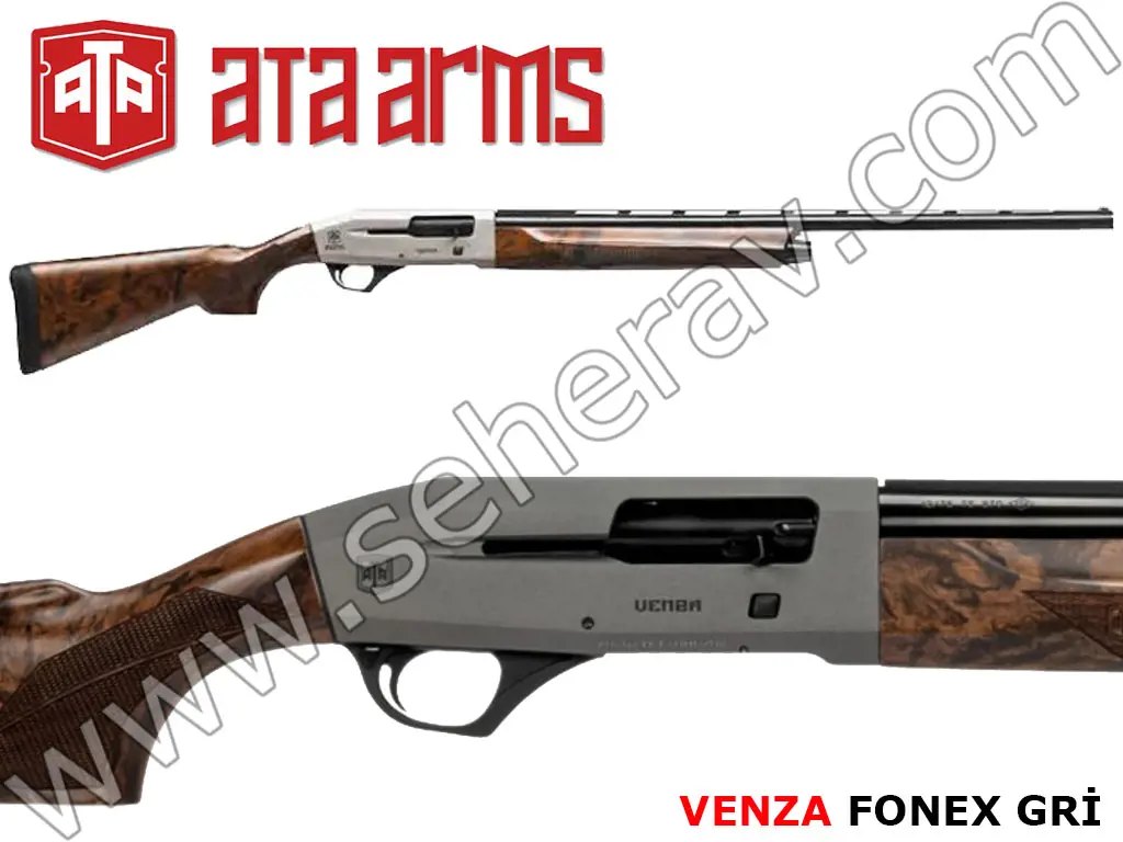 ATA VENZA FONEX GRİ 12 KALİBRE YARI OTOMATİK AV TÜFEĞİ