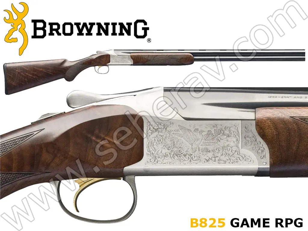 BROWNING B825 GAME RPG 12 KALİBRE SÜPER POZE AV TÜFEĞİ