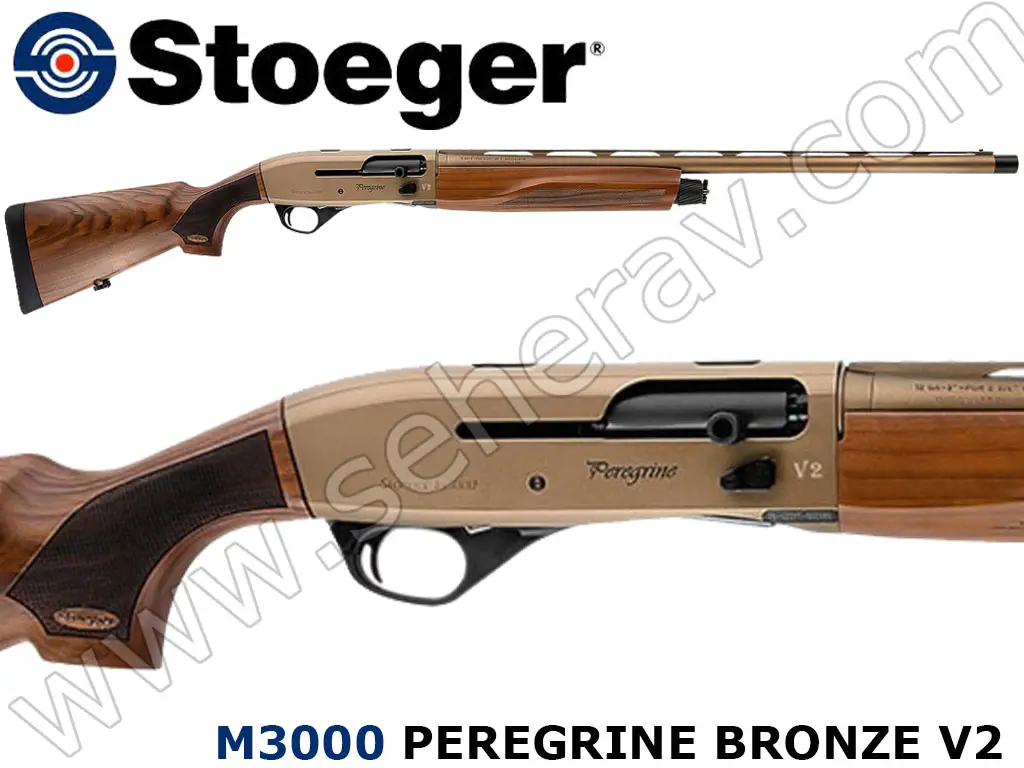 STOEGER M3000 PEREGRINE AHŞAP BRONZE V2 12 KALİBRE YARI OTOMATİK AV TÜFEĞİ