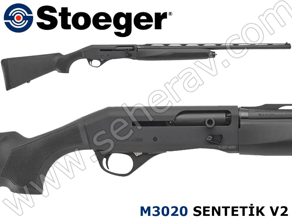 STOEGER M3020 SENTETİK V2 20 KALİBRE YARI OTOMATİK AV TÜFEĞİ