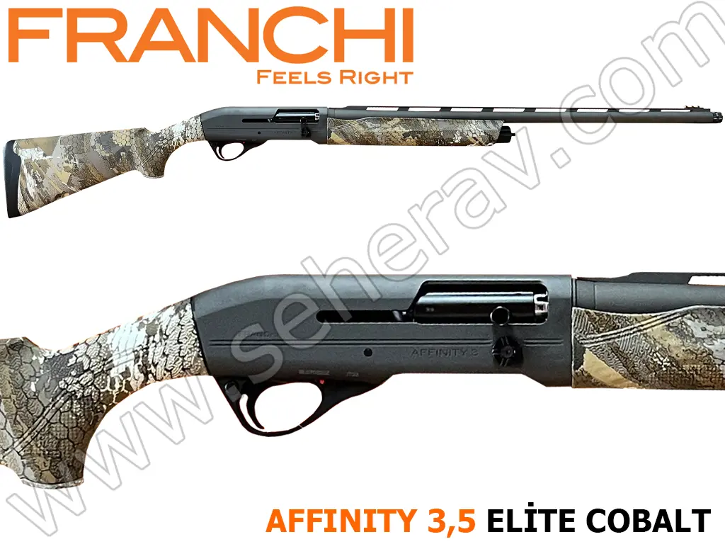 FRANCHI AFFINITY 3,5 ELITE COBALT 12 KALİBRE YARI OTOMATİK AV TÜFEĞİ