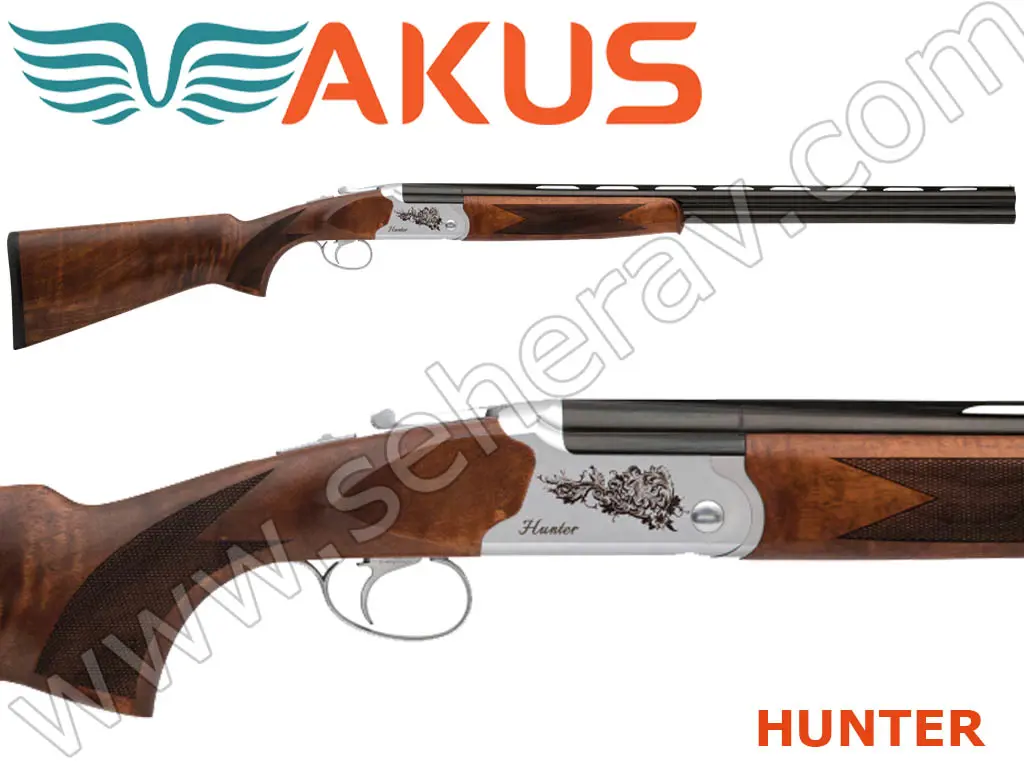 AKUS HUNTER BEYAZ 12 KALİBRE SÜPER POZE AV TÜFEĞİ