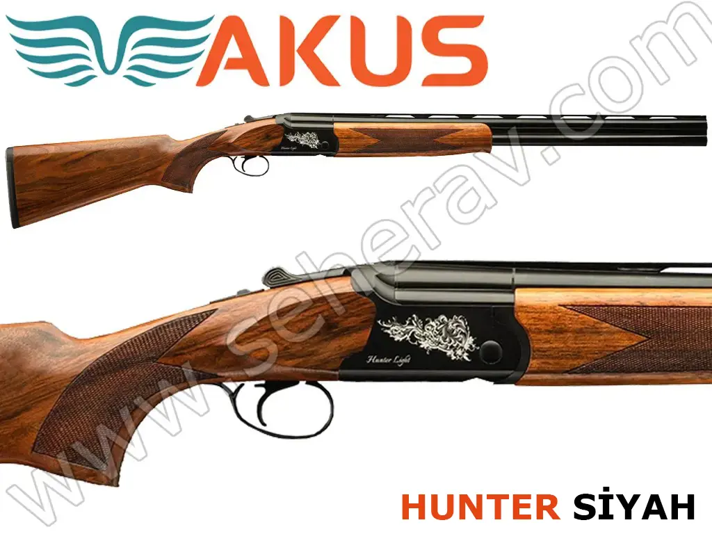 AKUS HUNTER SİYAH 12 KALİBRE SÜPER POZE AV TÜFEĞİ