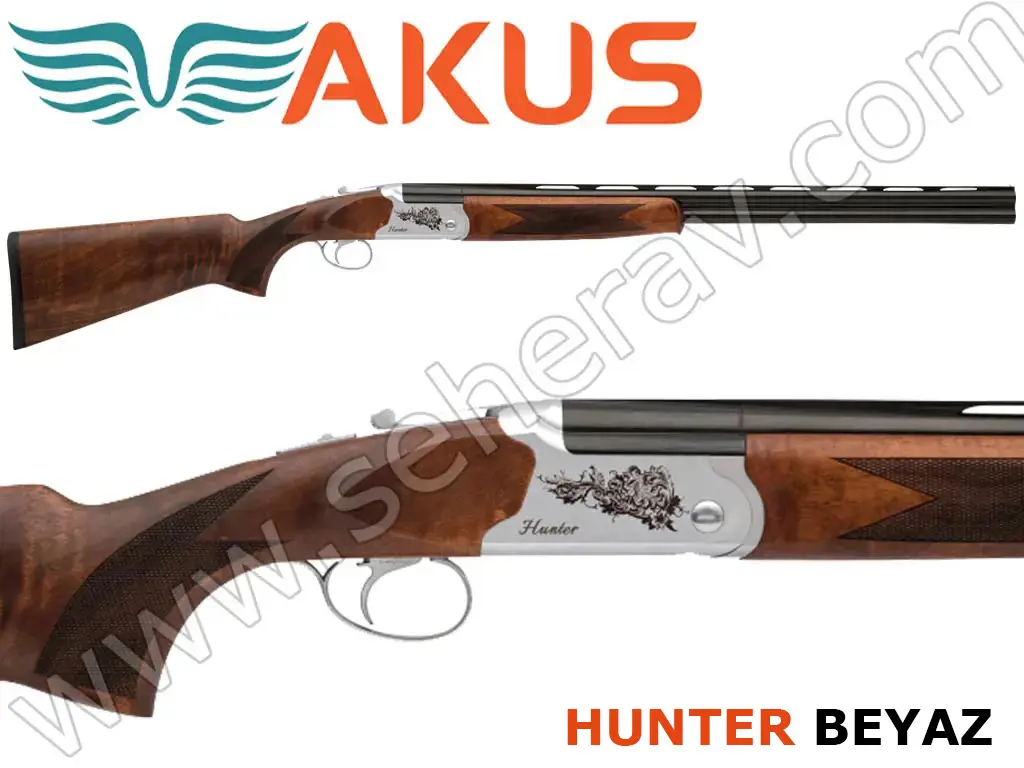 AKUS HUNTER BEYAZ 12 KALİBRE SÜPER POZE AV TÜFEĞİ
