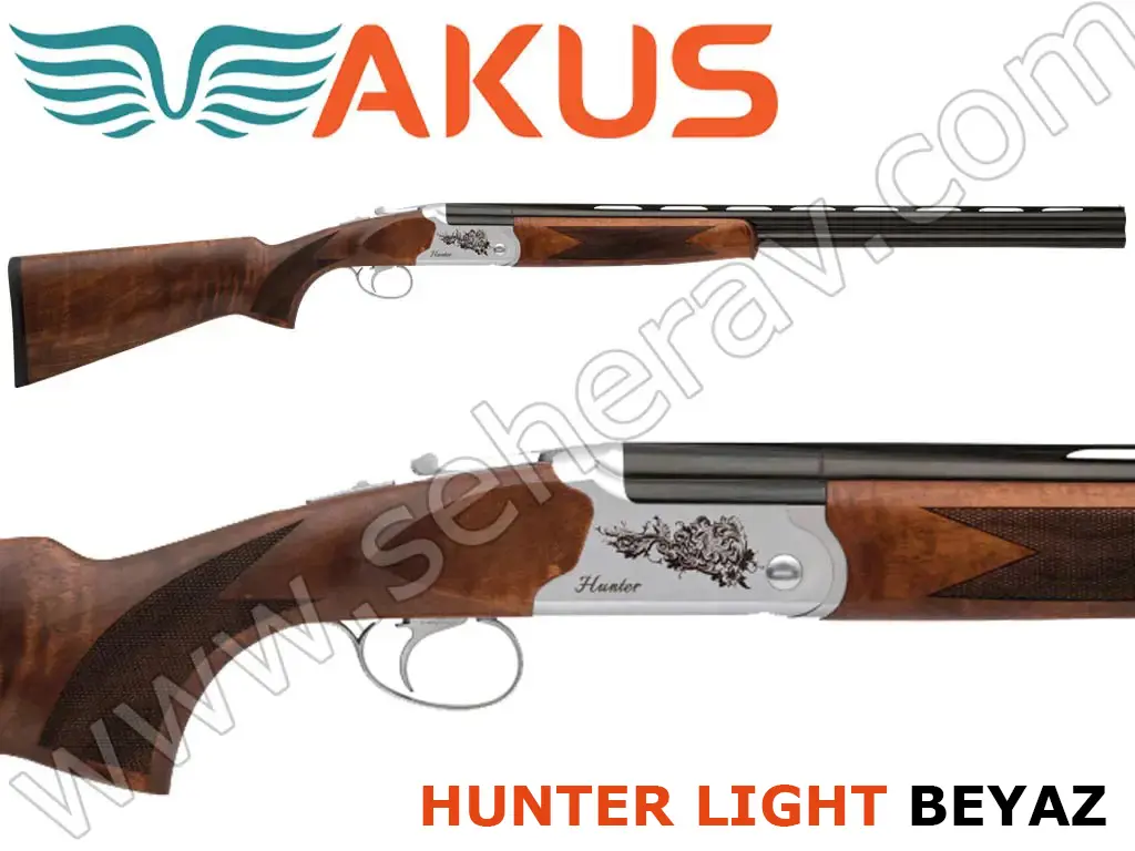 AKUS HUNTER LIGHT BEYAZ 12 KALİBRE SÜPER POZE AV TÜFEĞİ