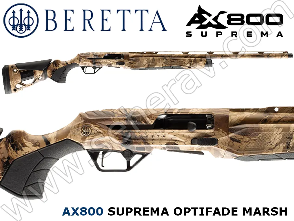 BERETTA AX800 SUPREMA OPTIFADE MARSH 12 KALİBRE YARI OTOMATİK AV TÜFEĞİ