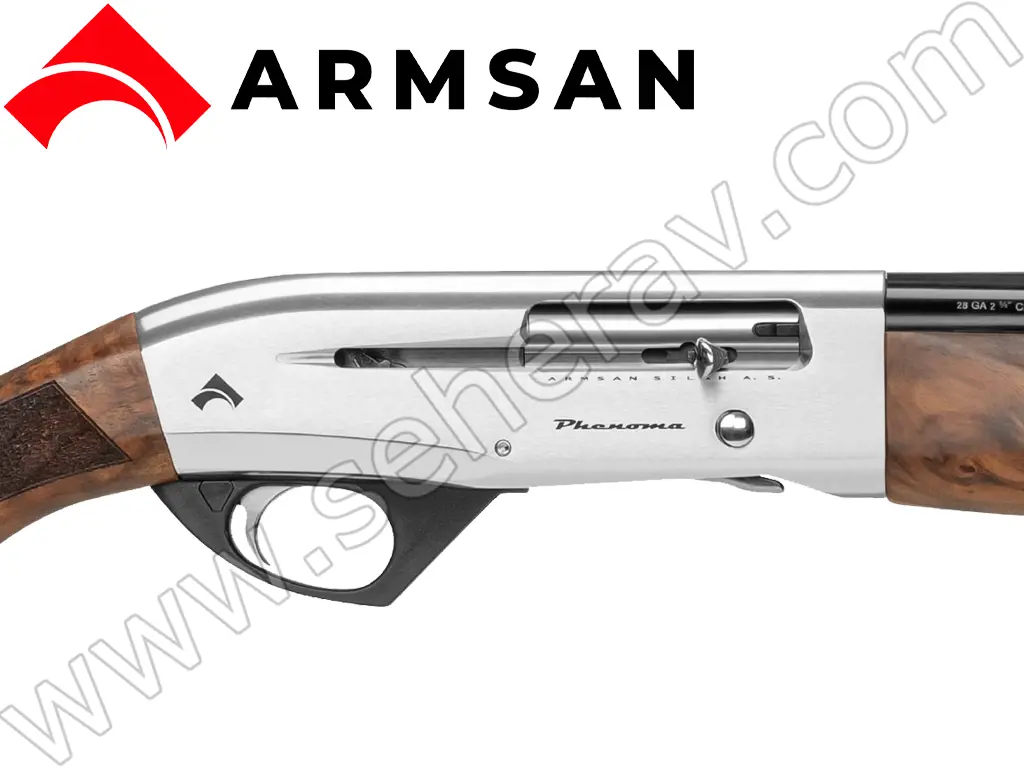 ARMSAN PHENOMA AHŞAP TİTANİUM GRİ 12 KALİBRE YARI OTOMATİK AV TÜFEĞİ