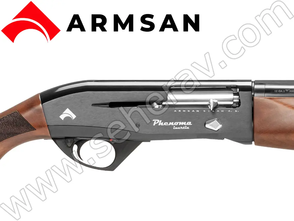 ARMSAN PHENOMA INERTIA AHŞAP SİYAH 12 KALİBRE YARI OTOMATİK AV TÜFEĞİ
