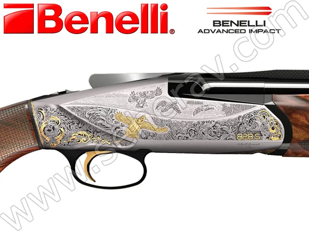 BENELLİ 828 S A.I. LİMİTED EDİTİON 12 KALİBRE SÜPER POZE AV TÜFEĞİ