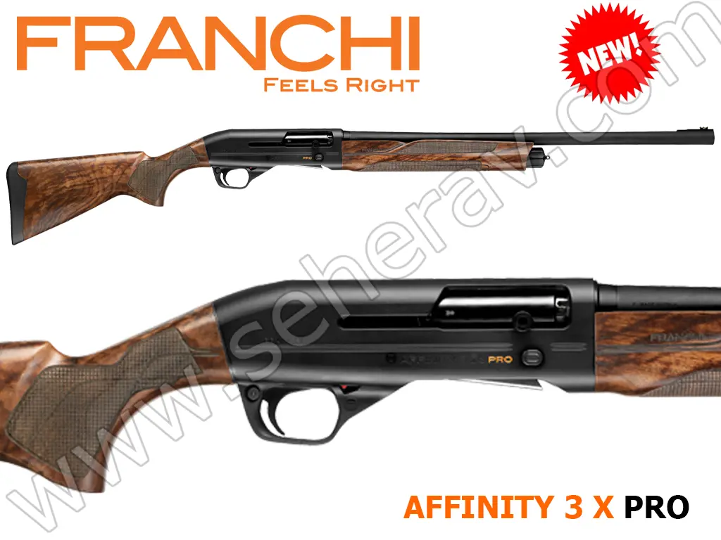 FRANCHI AFFINITY 3 X PRO YENİ MODEL 12 KALİBRE YARI OTOMATİK AV TÜFEĞİ