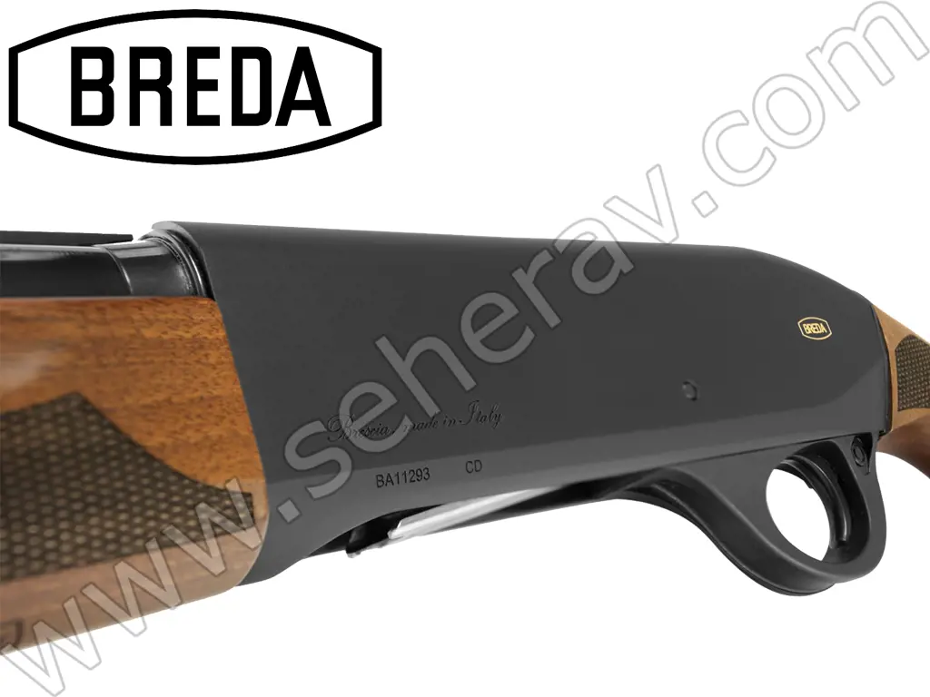 BREDA ASTRO BLACK AHŞAP 12 KALİRBE YARI OTOMATİK AV TÜFEĞİ