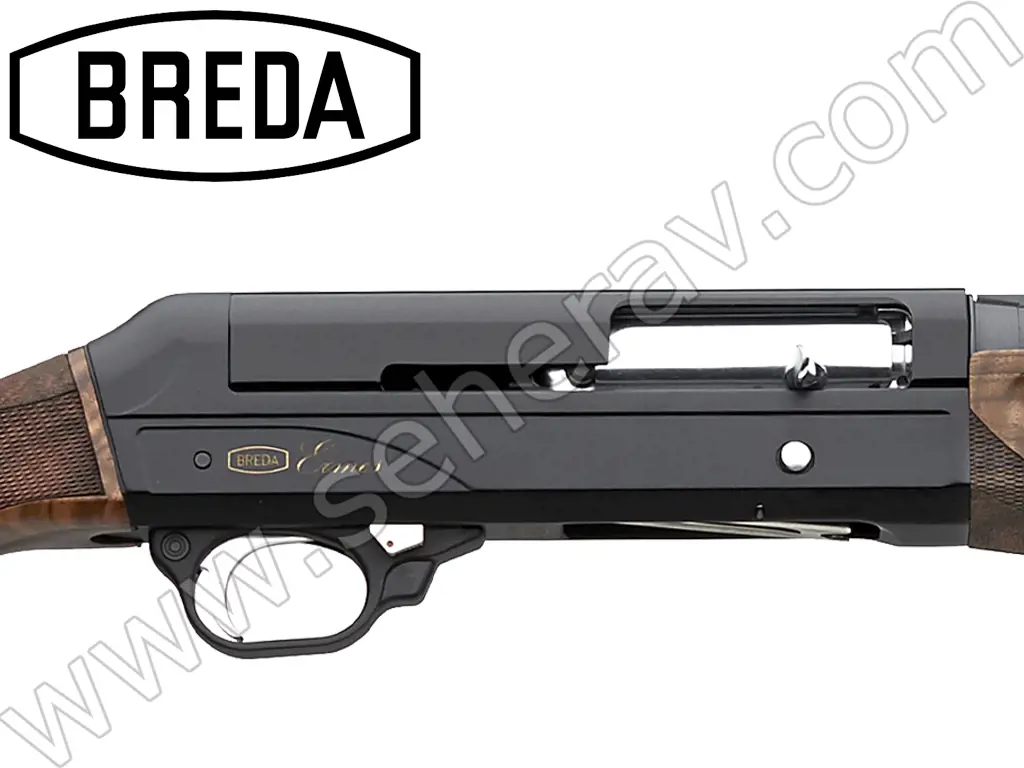 BREDA ERMES BLACK AHŞAP 12 KALİBRE YARI OTOMATİK AV TÜFEĞİ