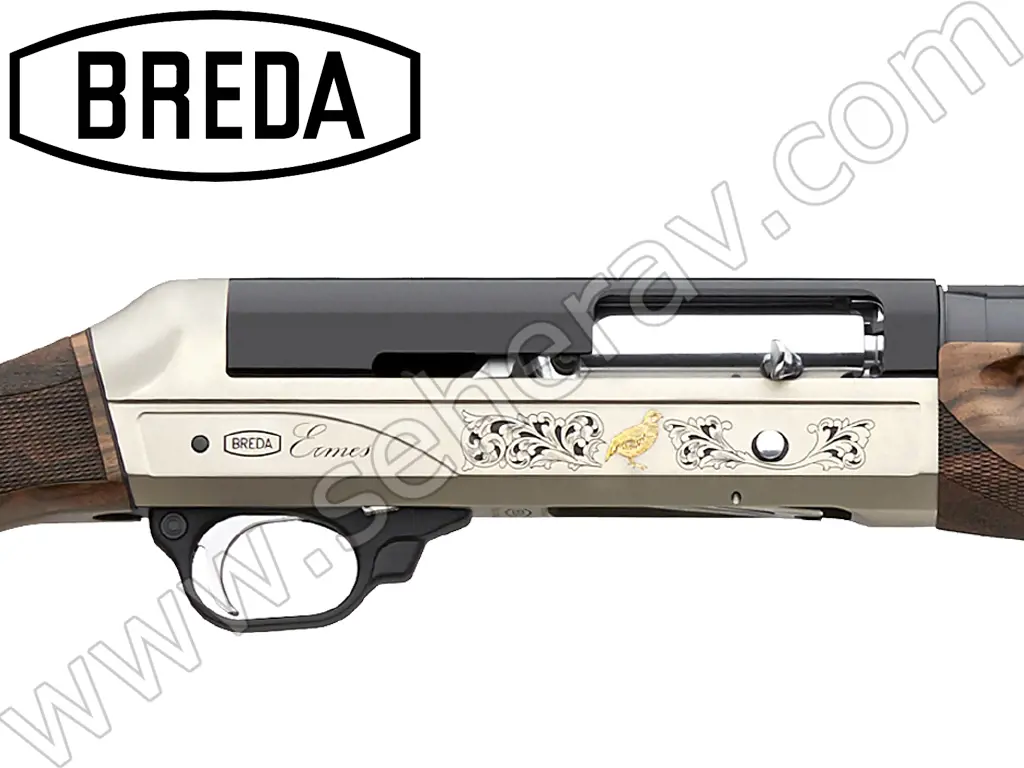 BREDA ERMES KLASİK AHŞAP 12 KALİBRE YARI OTOMATİK AV TÜFEĞİ