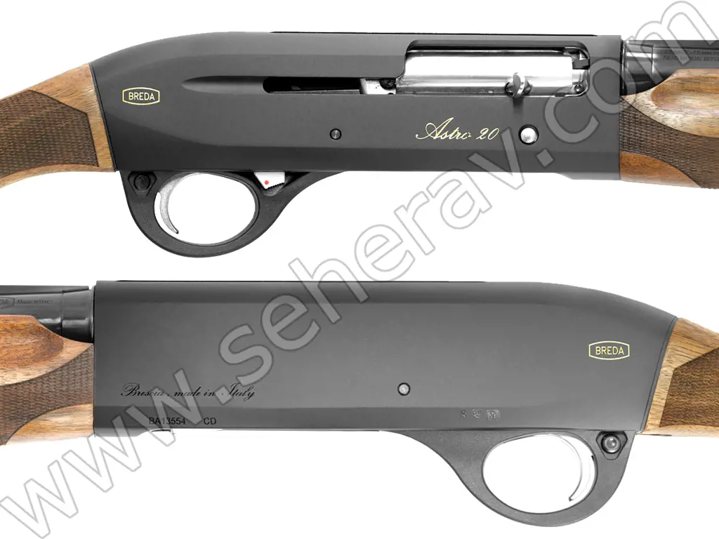 BREDA ASTRO BLACK AHŞAP 20 KALİBRE YARI OTOMATİK AV TÜFEĞİ