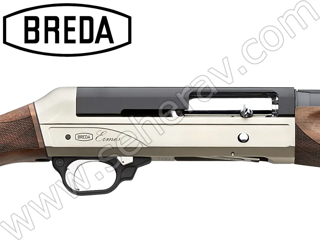 BREDA ERMES NİCEL AHŞAP 12 KALİBRE YARI OTOMATİK AV TÜFEĞİ
