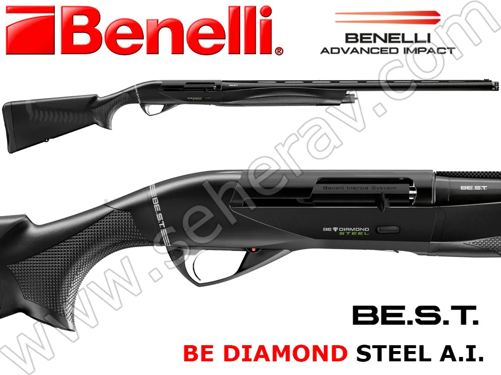 BENELLİ RAFFELLO BE DIAMOND A.I. BE.S.T. STEEL 12 KALİBRE YARI OTMATİK AV TÜFEĞİ