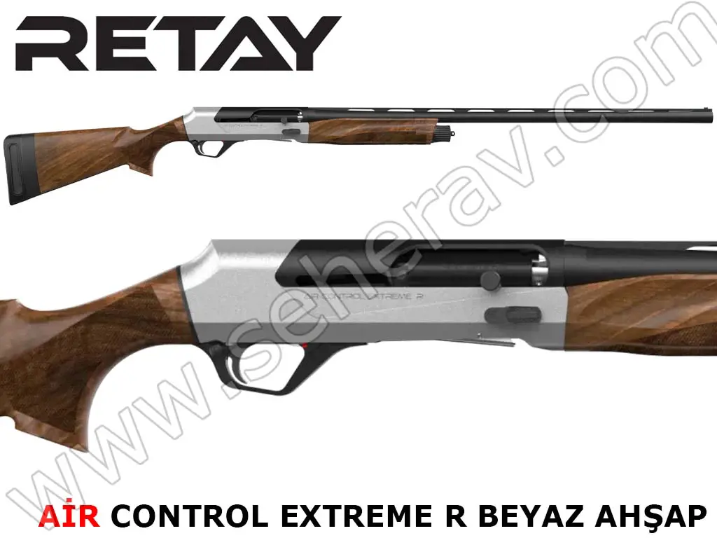 RETAY AİR CONTROL EXTREME R COMFORT BEYAZ AHŞAP 12 KALİBRE YARI OTOMATİK AV TÜFEĞİ