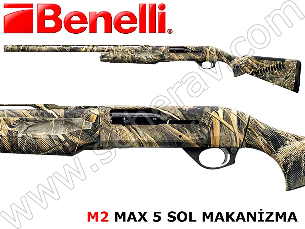 BENELLİ M2 MAX-5 SOL MAKANİZMA 12 KALİBRE YARI OTOMATİK AV TÜFEĞİ