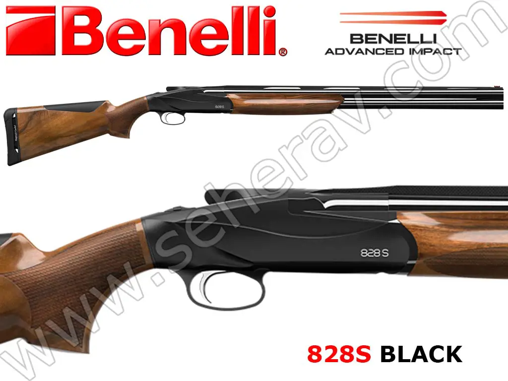 BENELLİ 828S BLACK A.I. IMPACKT 12 KALİBRE SÜPER POZE AV TÜFEĞİ