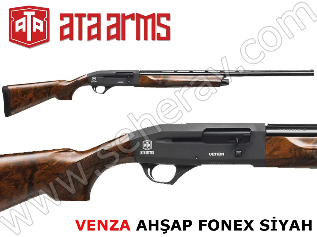 ATA ARMS VENZA AHŞAP SİYAH FONEX 12 KALİBRE YARI OTOMATİK AV TÜFEĞİ