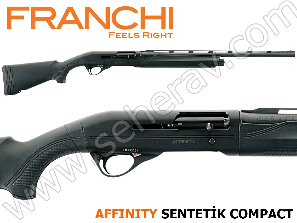 FRANCHI AFFINITY COMPACT BLACK SYNTHETIC NEW 12 KALİBRE OTOMATİK