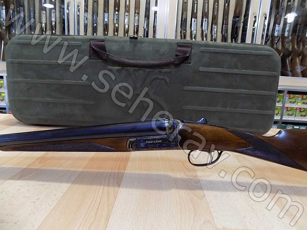 WEBLEY SCOTT ESTATE TEK TETİK 12 KALİBRE ÇİFT KIRMA İNGİLİZ KUNDAK