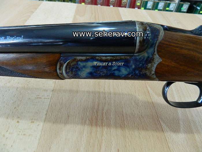 WEBLEY SCOTT ESTATE TEK TETİK 12 KALİBRE ÇİFT KIRMA YUMURTA KUNDAK