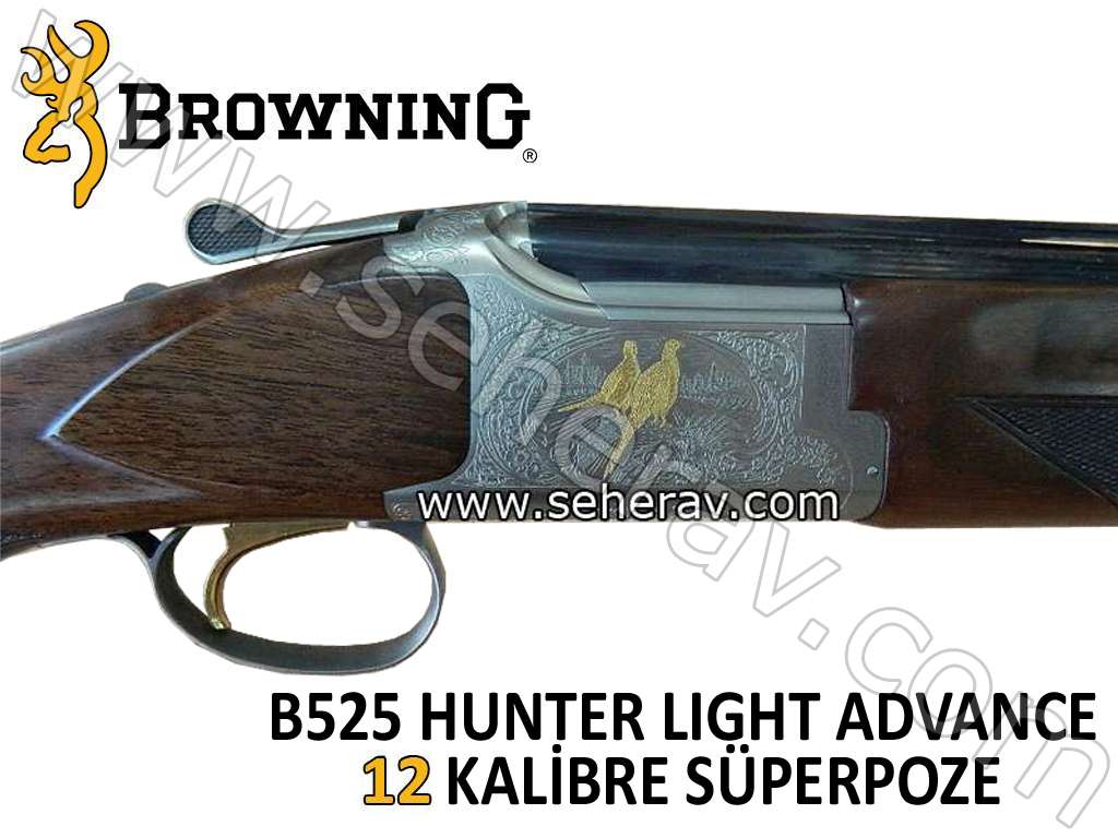 BROWNING B525 HUNTER LIGHT ADVANCE 12 KALİBRE SÜPERPOZE