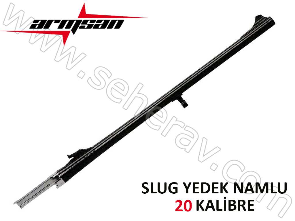 20 KALİBRE ARMSAN MAT SLUG YEDEK NAMLU