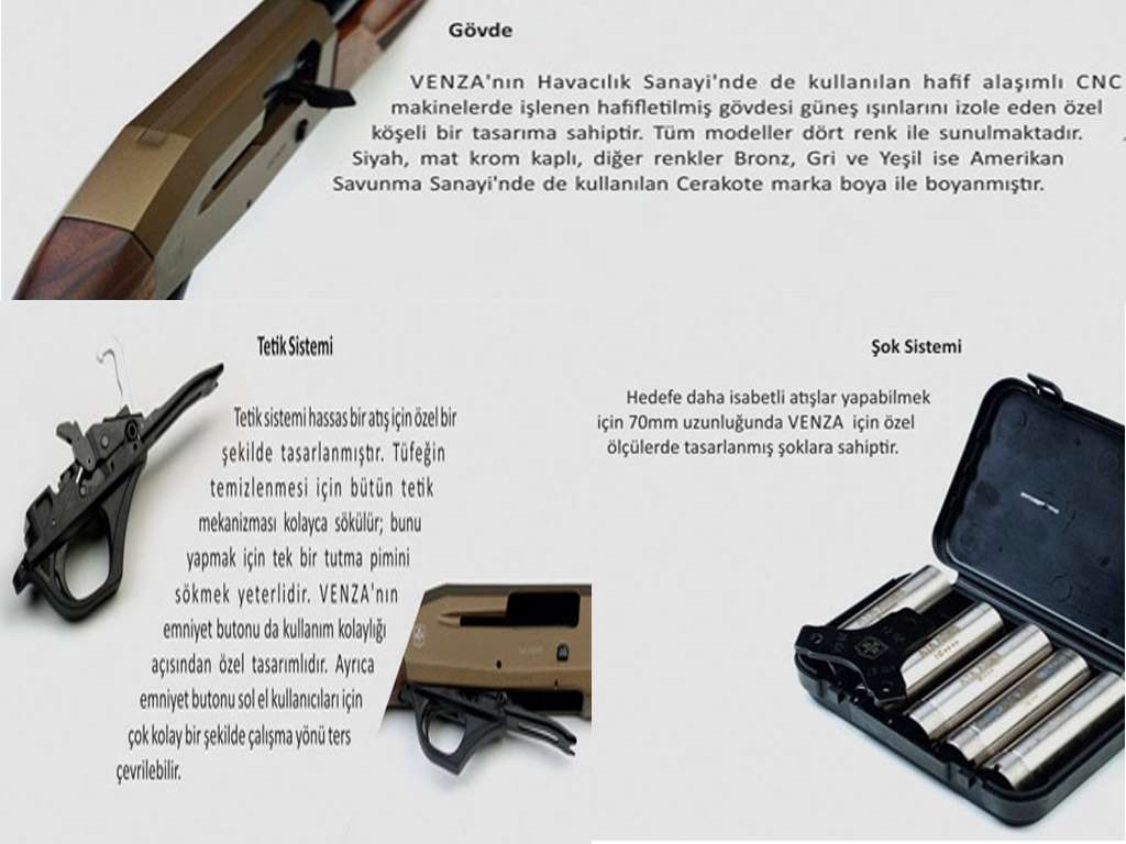 ATA ARMS VENZA BRONZ 12 KALİBRE OTOMATİK