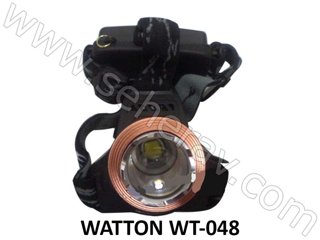 WATTON WT-048 KAFA FENERİ BEYAZ IŞIK