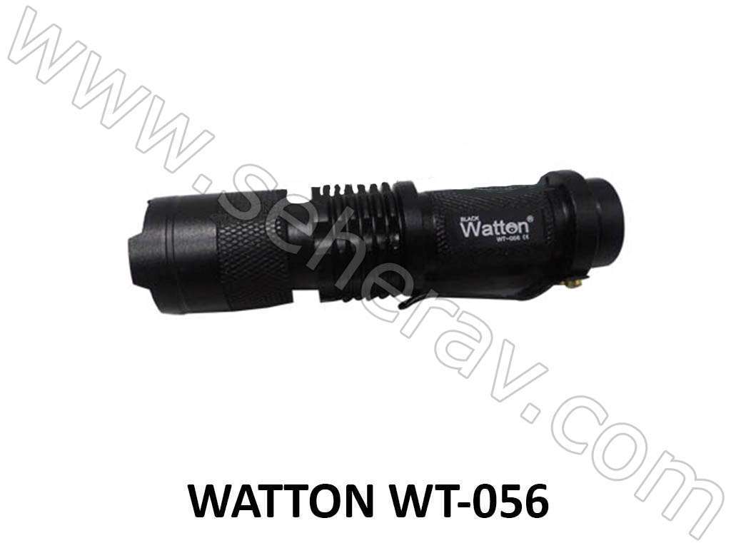WATTON WT-056 ZOOMLU EL FENERİ BEYAZ IŞIK
