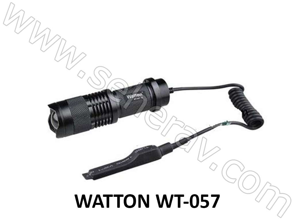 WATTON WT-057 TÜFEK APARATLI EL FENERİ