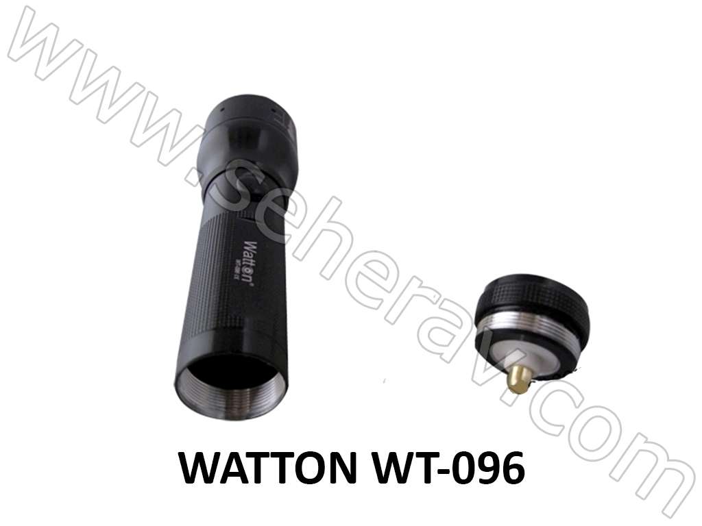 WATTON WT-096 ZOOMLU EL FENERİ BEYAZ IŞIK