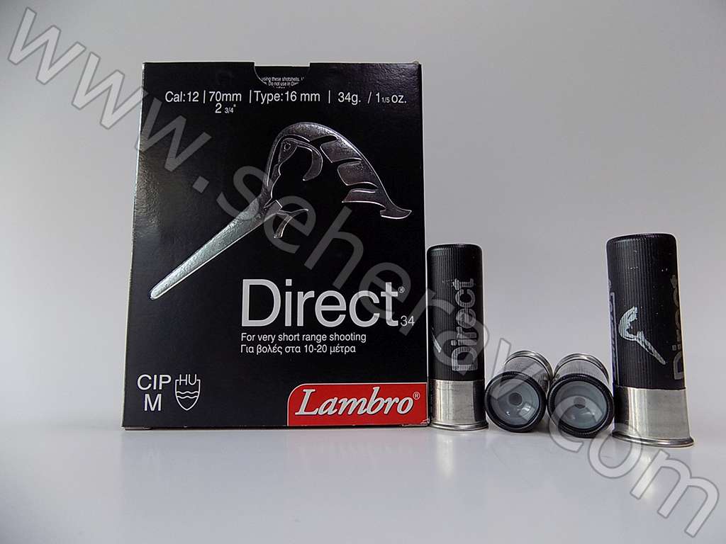 LAMBRO DİRECT T3 12 KALİBRE AV FİŞEĞİ 34GR