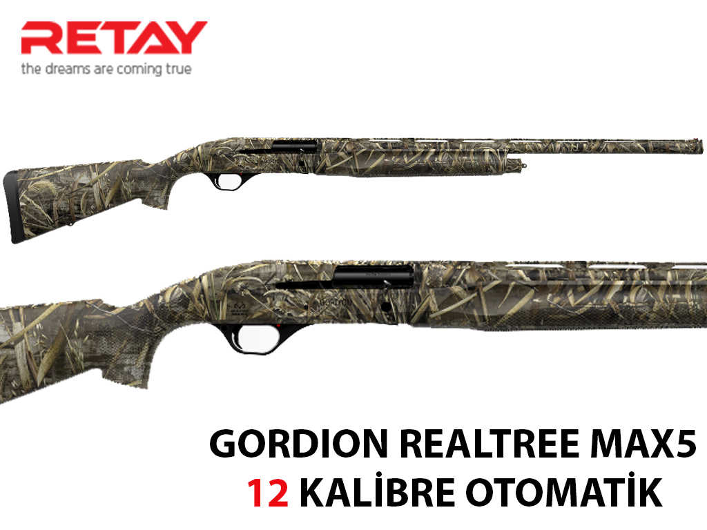 Realtree Max5 Color RETAY GORDİON REALTREE MAX5 12 KALİBRE OTOMATİK : Seher Av Market