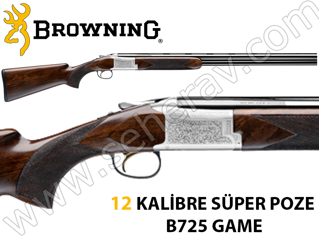 BROWNING B725 GAME 12 KALİBRE SÜPER POZE